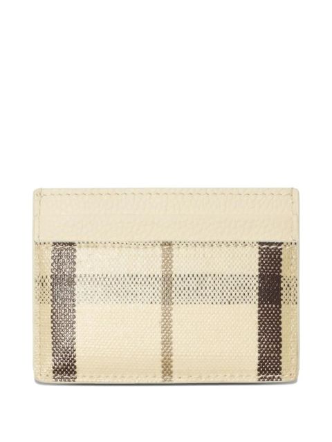Burberry logo-patch card holder - Neutrals - zdjęcie produktu nr 2