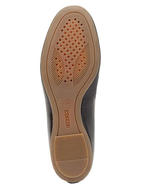 Geox baleriny skórzane D PALMARIA kolor czarny D25MUB 000TU C9997