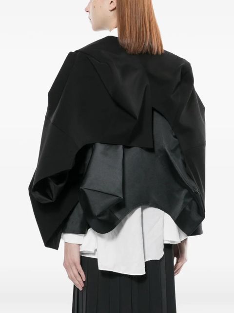 Comme Des Garçons asymmetric jacket - Black