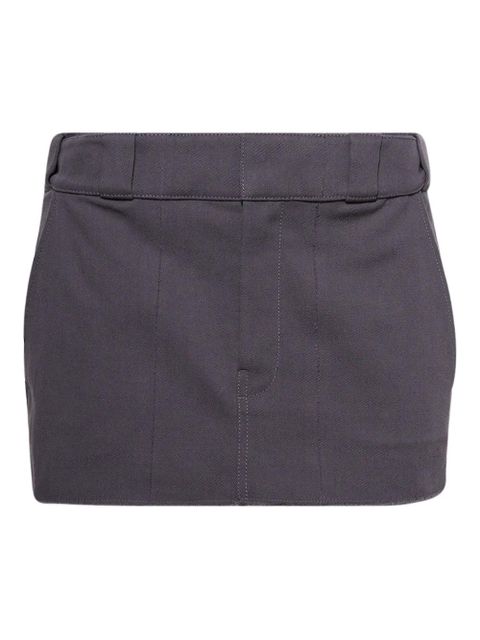 Alexander Wang belt-loop mini skirt - Grey - zdjęcie produktu nr 1