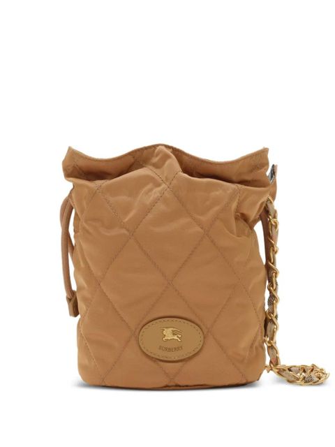 Burberry Horseshoe mini bucket bag - Brown - zdjęcie produktu nr 1