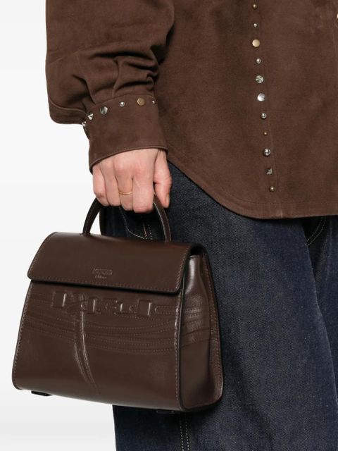 Moschino logo-debossed tote bag - Brown - zdjęcie produktu nr 2