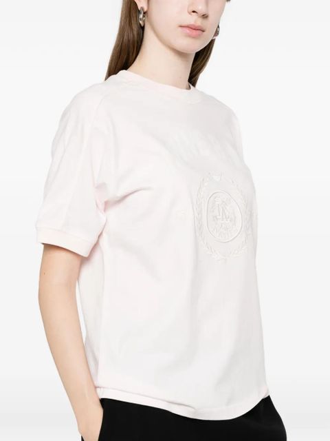 ANINE BING Jaylin crew-neck short-sleeve T-shirt - Pink