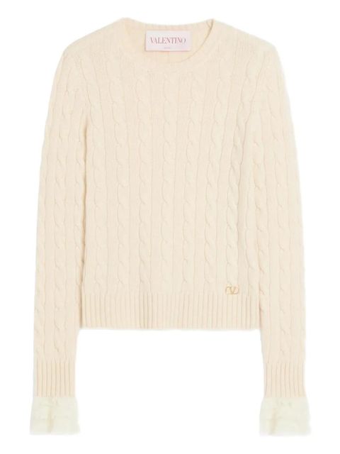 Valentino Garavani cashmere sweater - Neutrals