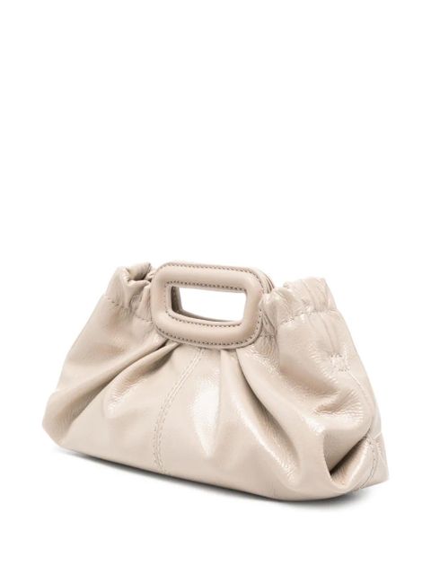 Maje logo-detail gathered tote bag - Neutrals - zdjęcie produktu nr 2