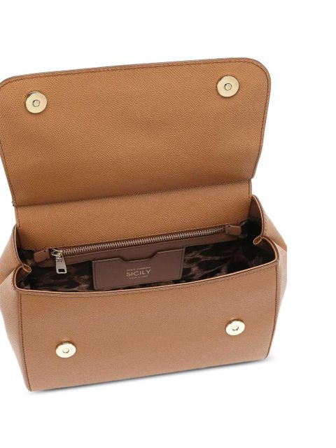 Dolce & Gabbana large Sicily tote bag - Brown