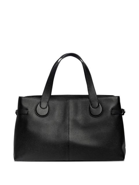 STAUD Piper leather tote bag - Black - zdjęcie produktu nr 2