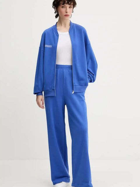 Pangaia kurtka Midweight Bomber Jacket kolor niebieski przejściowa 10002360