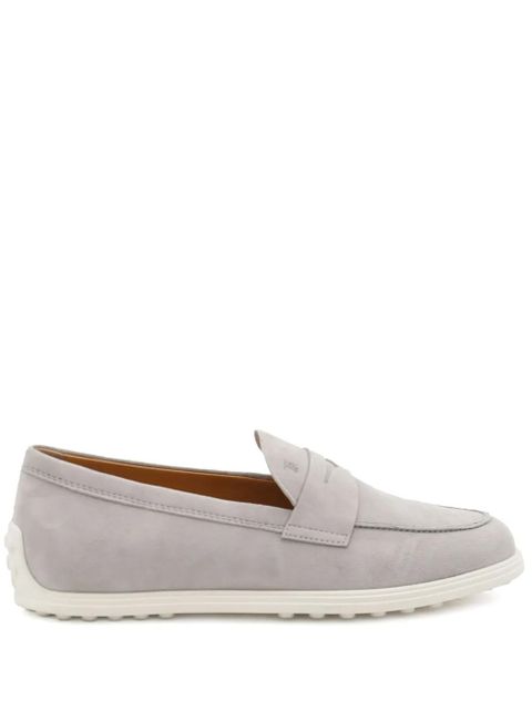 Tod's suede loafers - Grey - zdjęcie produktu nr 1