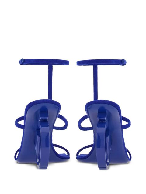 Ferragamo Elina 100mm open-toe sandals - Blue