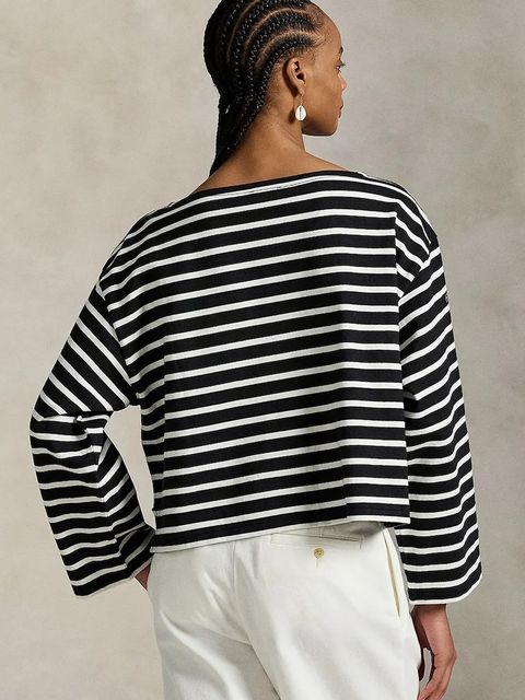 Polo Ralph Lauren longsleeve bawełniany kolor czarny 211959103 - zdjęcie produktu nr 2