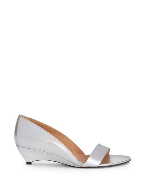 Jil Sander laminated sandals - Silver - zdjęcie produktu nr 1