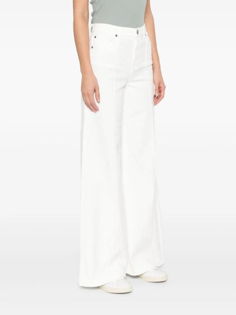 TWINSET wide-leg jeans - White