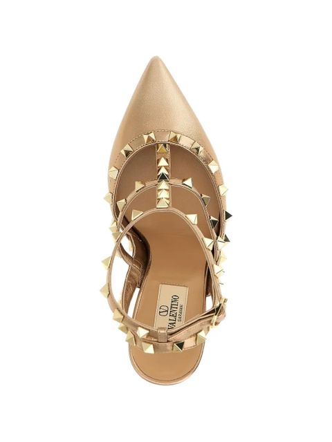 Valentino Garavani Rockstud pumps - Gold
