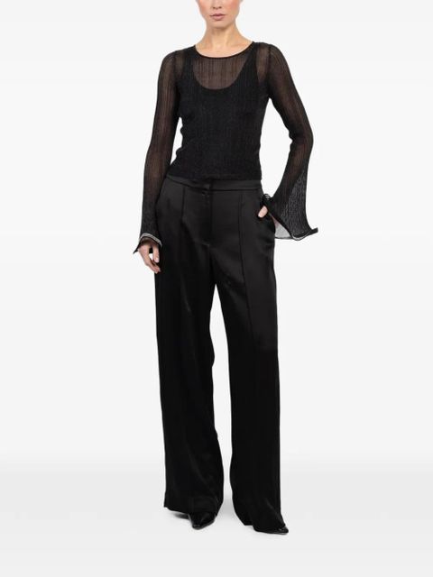 Simkhai Maebry long-sleeve blouse - Black - zdjęcie produktu nr 2