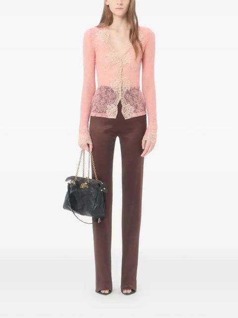 Valentino Garavani stretch lace cardigan - Pink - zdjęcie produktu nr 2