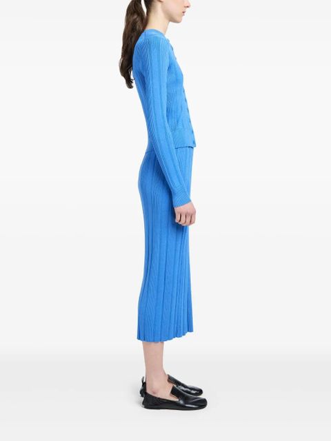 Proenza Schouler Currin cardigan - Blue