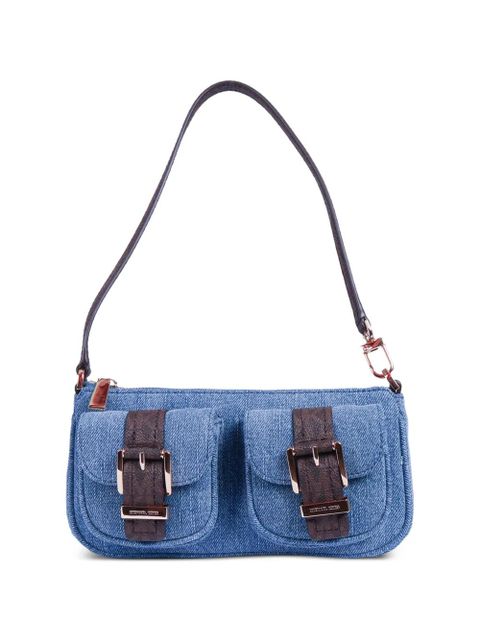 Michael Kors small buckle-detail shoulder bag - Blue - zdjęcie produktu nr 1