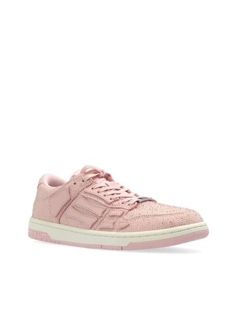 AMIRI Skel Top crystal-embellished sneakers - Pink