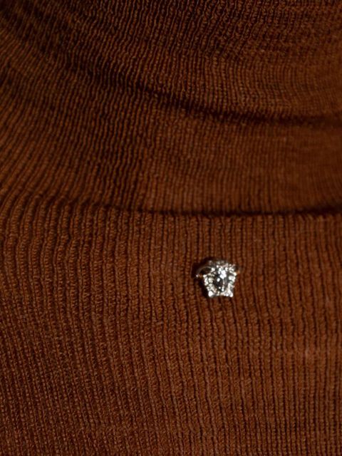 Versace turtleneck jumper - Brown