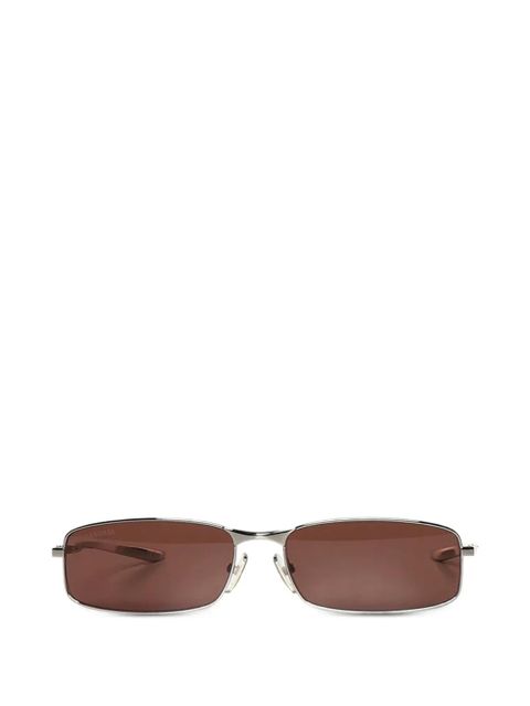 Balenciaga rectangle-frame sunglasses - Silver - zdjęcie produktu nr 1