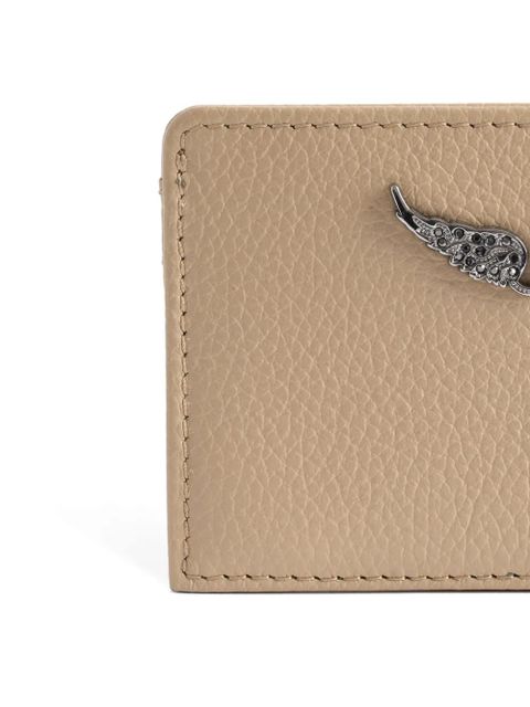 Zadig&Voltaire Pass wings-detail wallet - Neutrals