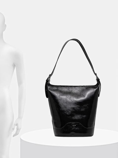 IRO torebka skórzana WM44ZYKECR kolor czarny ZYKECR