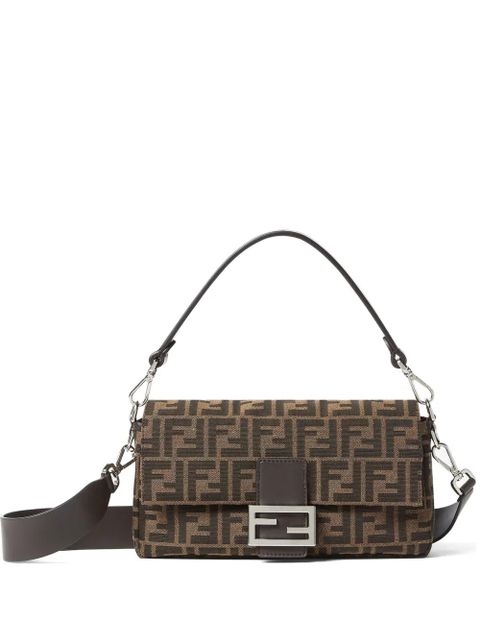FENDI Baguette® logo pattern tote bag - Brown - zdjęcie produktu nr 1