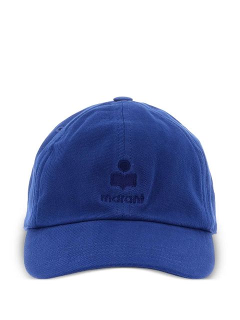 ISABEL MARANT Tomas embroidered-logo adjustable baseball cap - Blue
