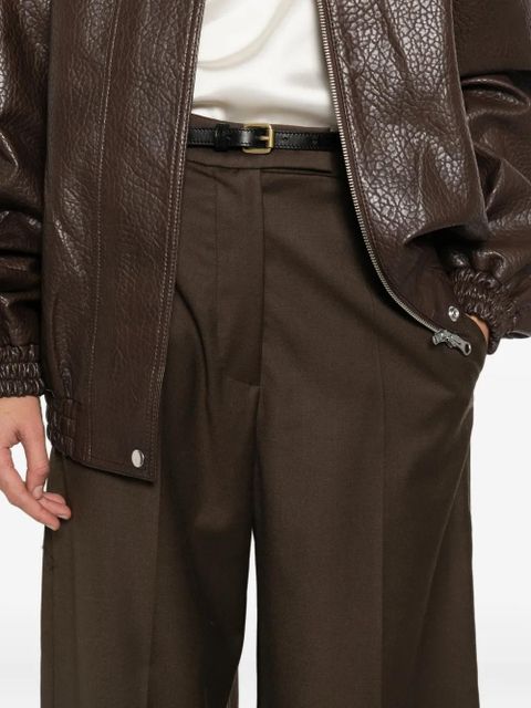 The Frankie Shop wide-leg pleated trousers - Brown - zdjęcie produktu nr 2