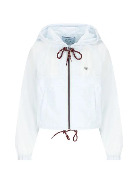 Prada drawstring hooded jacket - White - zdjęcie produktu nr 1