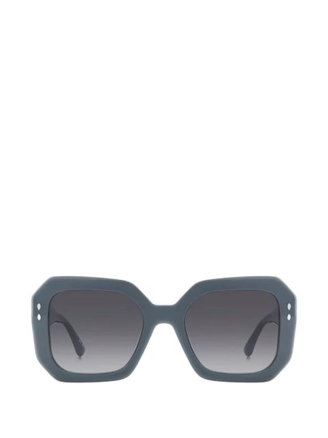 ISABEL MARANT geometric-frame sunglasses - Blue - zdjęcie produktu nr 1
