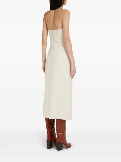 Gabriela Hearst Immanuel midi dress - Neutrals