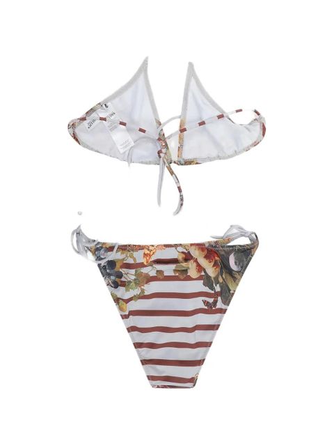 Jean Paul Gaultier floral-print bikini set - White - zdjęcie produktu nr 2