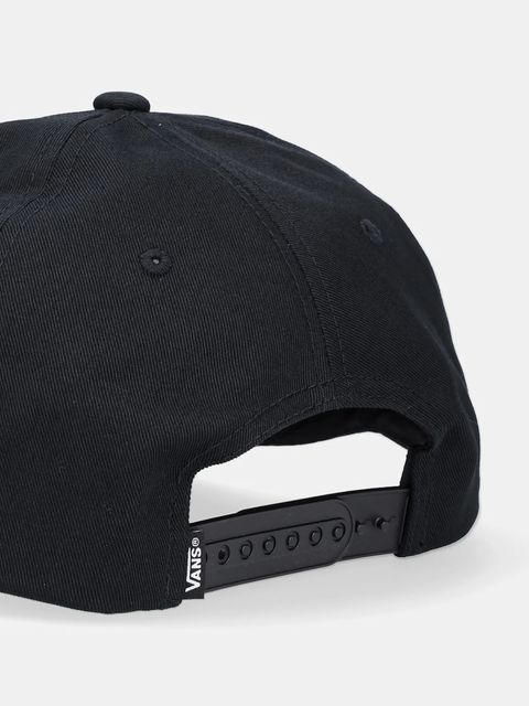 Vans czapka z daszkiem bawełniana kolor czarny VN000QAJBLK1