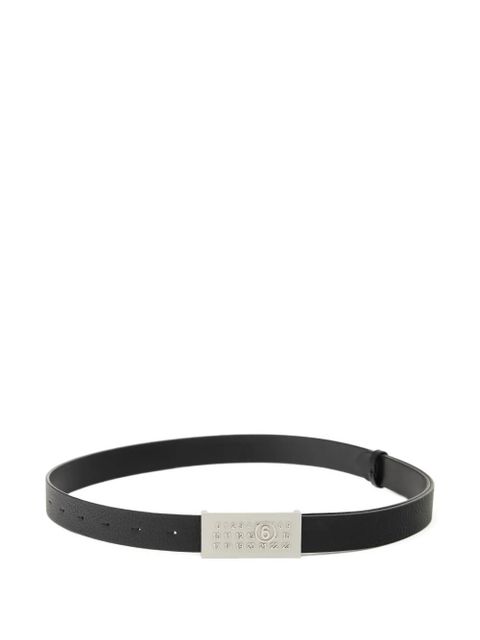 MM6 Maison Margiela Numeric belt - Black - zdjęcie produktu nr 1