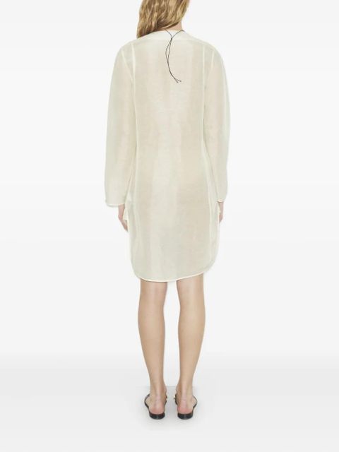 Tory Burch panelled tunic - Neutrals