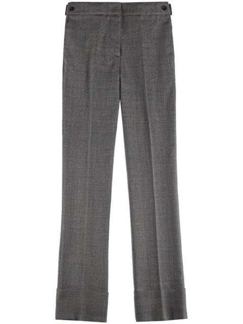 Tod's pressed-crease straight trousers - Grey - zdjęcie produktu nr 1