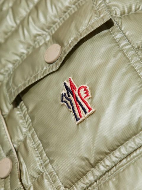 Moncler Grenoble Gumiane gilet - Green