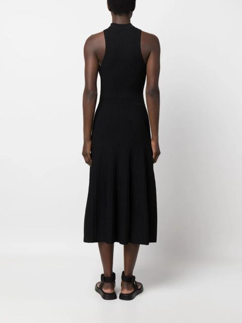 Simkhai Marianne tank pleated dress - Black