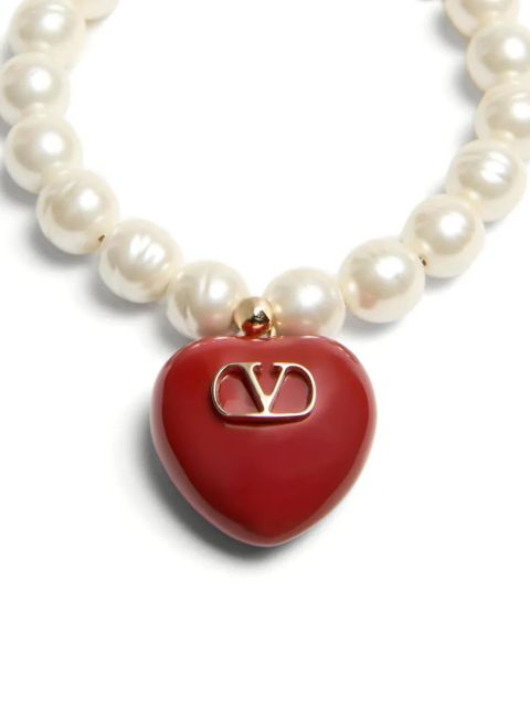 Valentino Garavani Coeur Royal bracelet - Neutrals