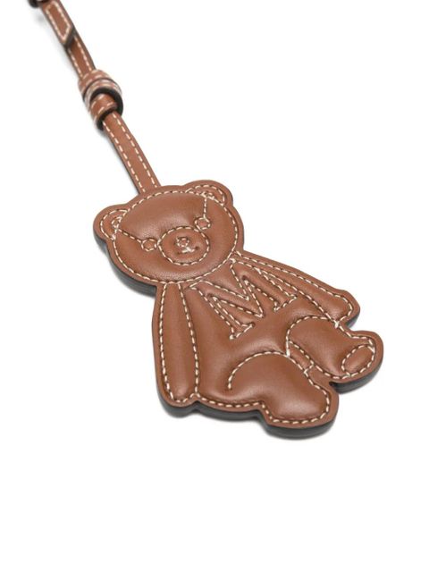 Max Mara leather bag charm - Brown - zdjęcie produktu nr 2