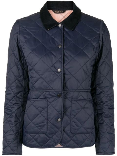 Barbour quilted bomber jacket - Blue - zdjęcie produktu nr 1