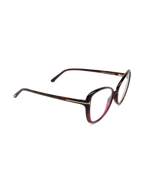 TOM FORD Eyewear cat-eye glasses - Brown
