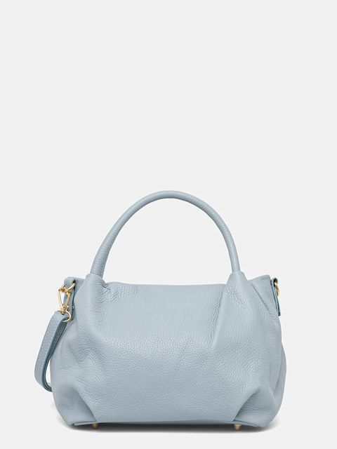 Answear.LAB torebka skórzana kolor niebieski - zdjęcie produktu nr 1