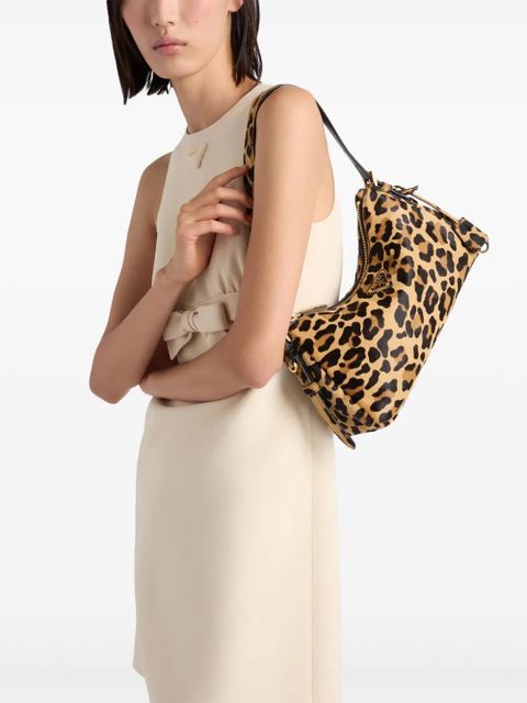 Prada bow detailing short dress - Neutrals