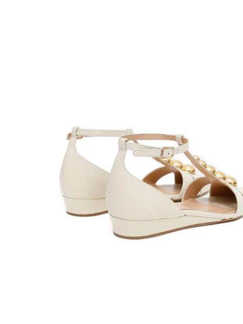 Chloé ball detail sandals - White - zdjęcie produktu nr 2