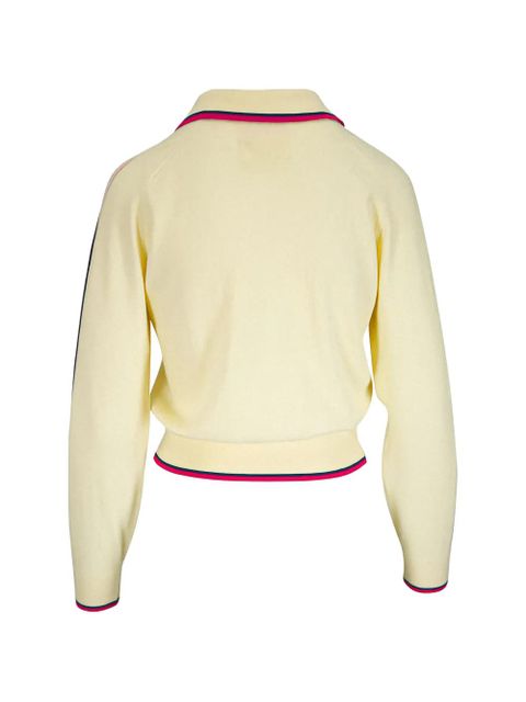 Guest In Residence Relay chest-pocket polo top - Yellow - zdjęcie produktu nr 2