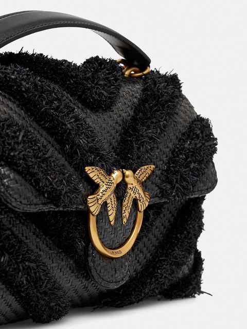 Pinko torebka kolor czarny 100044 A2CD