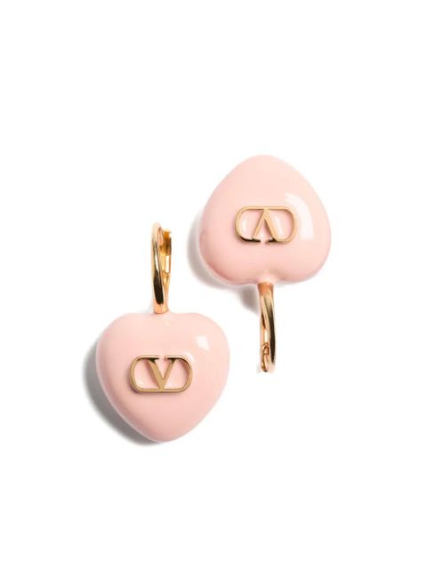 Valentino Garavani Coeur Royal earrings - Pink